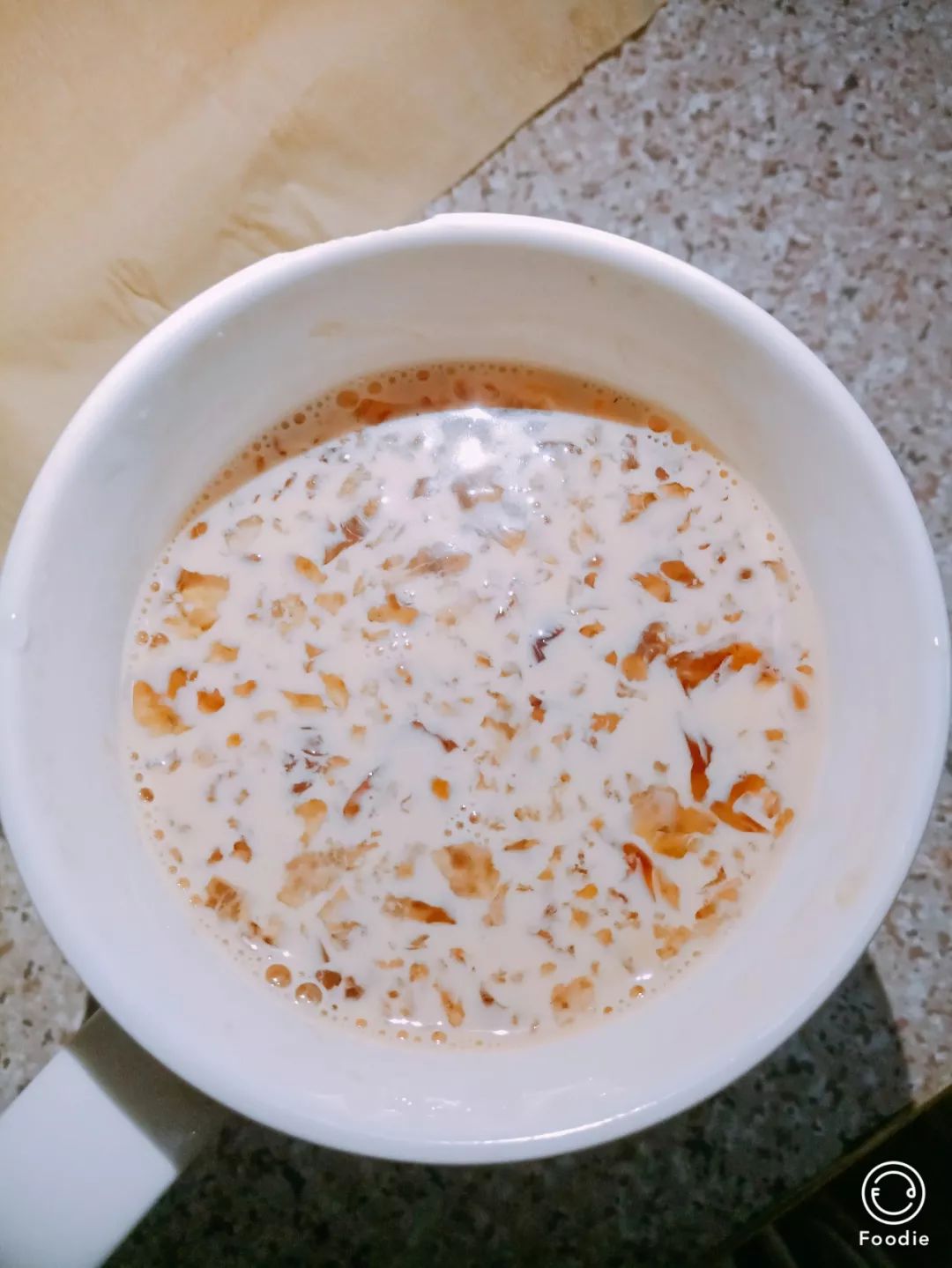适合小可爱们的桃胶奶茶